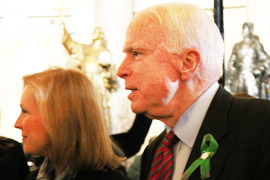  - Sen.-John-McCain-R-Ariz.-walks-through-the-Capitol-on-his-way-to-the-State-of-the-Union.-Photo-by-Mary-Shinn