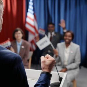 Can state election officials still exercise their free speech rights?