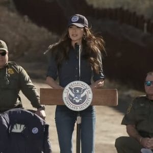 WATCH: Kristi Noem announces major border wall update