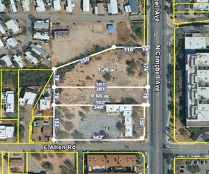 SOLD! Commercial site on Campbell in Tucson
