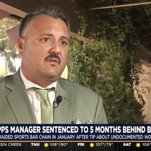 Kitchen manager sentenced after ICE raid at Zipps Sports Grill; Darius Amiri, Rose Law Group partner and chair of the firm’s immigration law department, discusses the case with AZFamily
